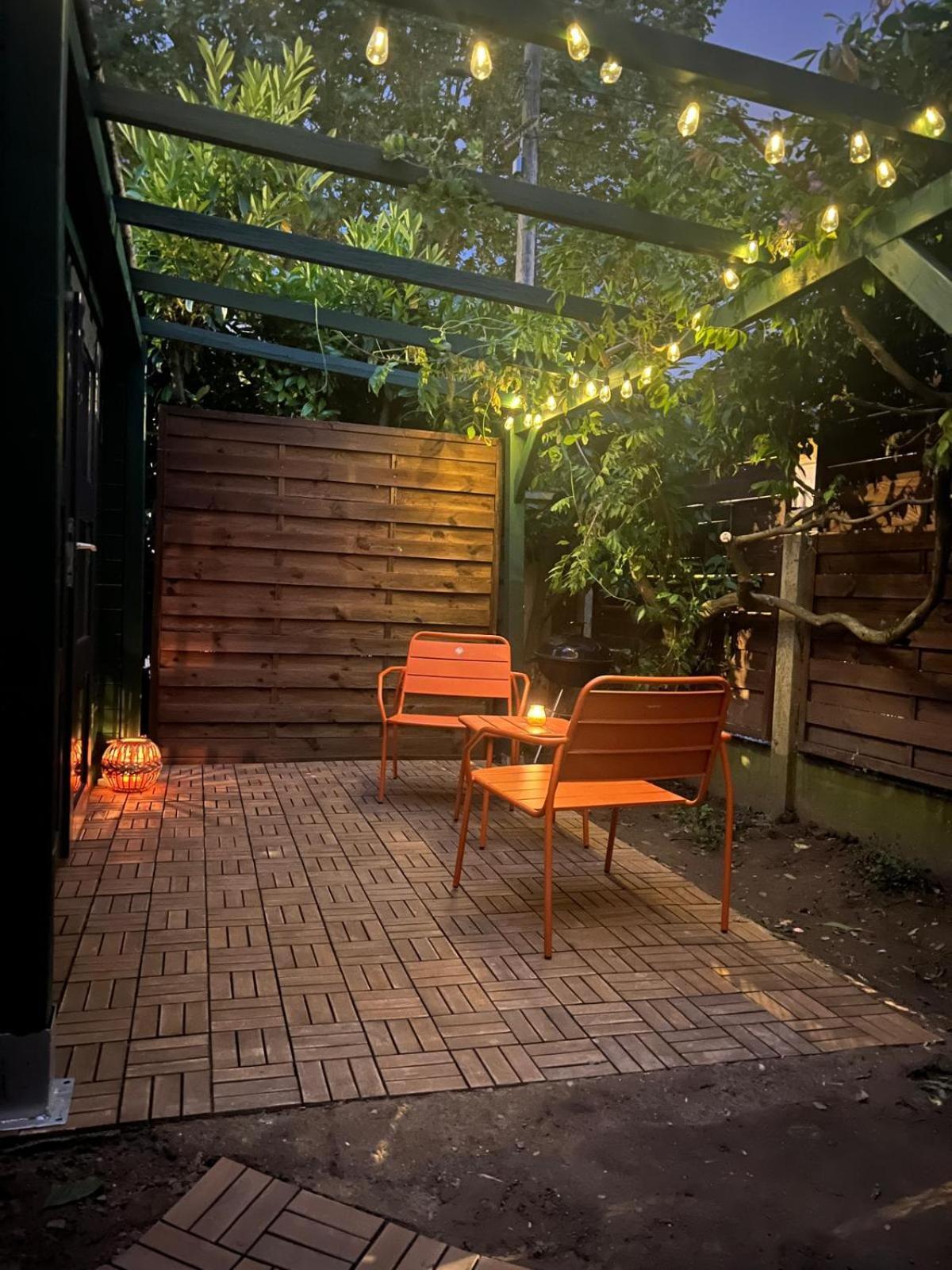 Escale Cosy A Pontoise Jacuzzi Et Terrasse Lejlighed Eksteriør billede